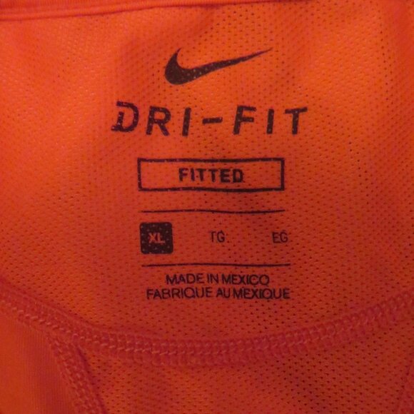 Nike Pro Dri-Fit Orange work out tee. Excellent Condition. Size XL. - Picture 3 of 3